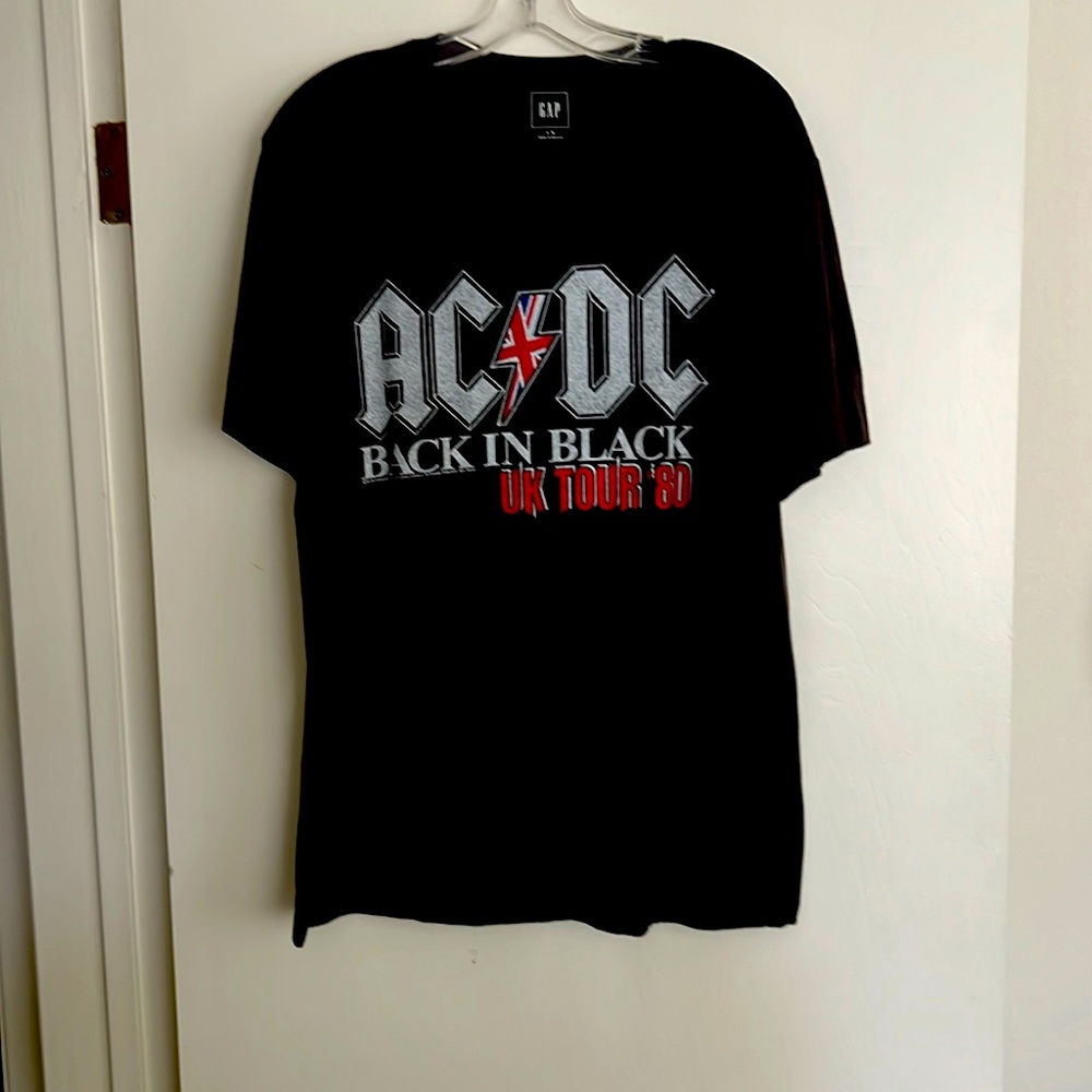 AC/DC t-shirt black UK Tour 80